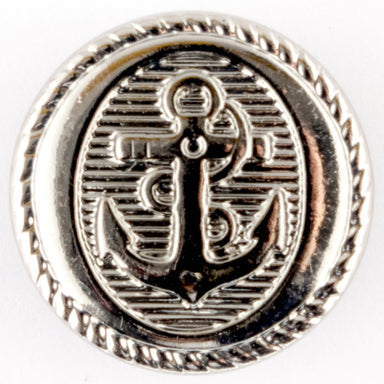 Málmtölur - 21,6 mm - silfur- 4stk/pk (6646608167014)