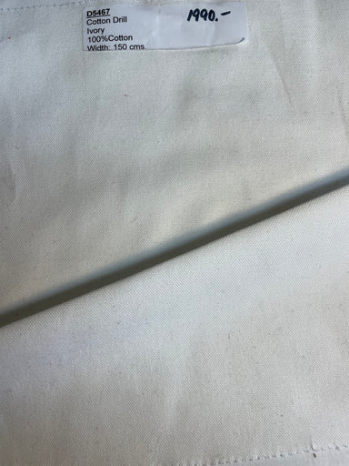 Bómullarefni - Cotton Drill D5467 (6706256248934)